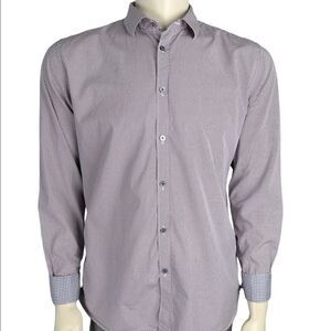 Men’s Long Sleeved Ted Baker Dress Shirt Medium